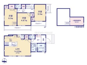 1号棟間取図
