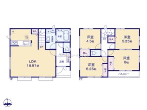 2号棟間取図