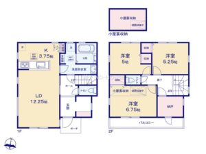 3号棟間取図