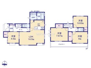 1号棟間取図