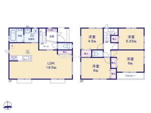 1号棟間取図