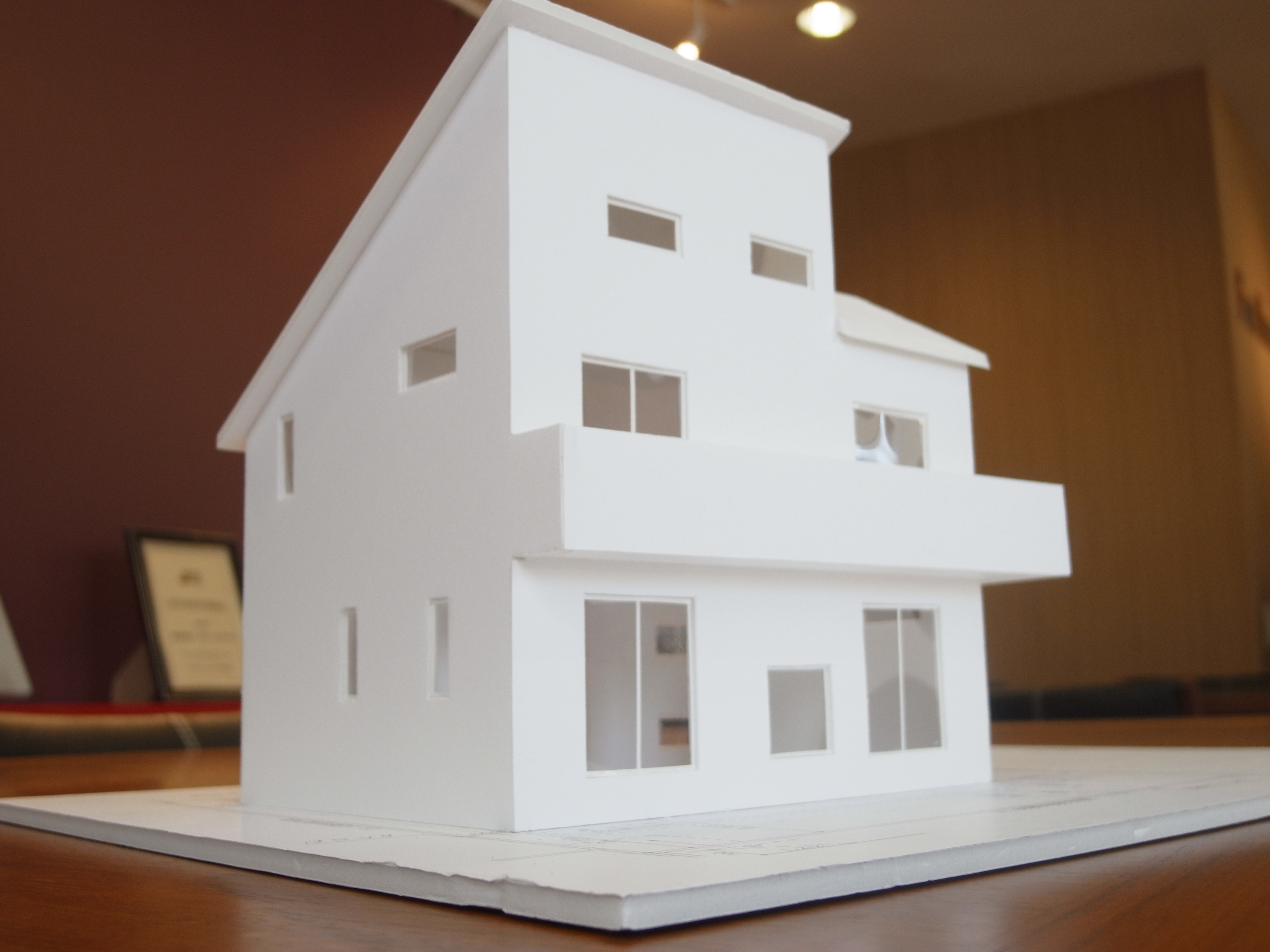 1/50 住宅模型 建築模型 添景入り 1/50住宅模型 その他置物 工房shin 通販 4143524｜Creema(クリーマ)